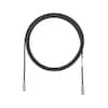 Panduit CBL ASSY MOD 28-4PR SOLID, CAT 6, SMALL DIAMETER, 2 FT, NON-INTEG BLACK UTP28SP2BL